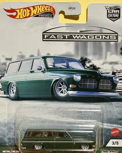 Hot Wheels FAST WAGONS VOLVO P220 AMAZON WAGON