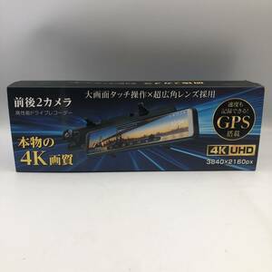 【未検品】ドライブレコーダー ミラー型 11インチ 4K画質/Y12243-O1