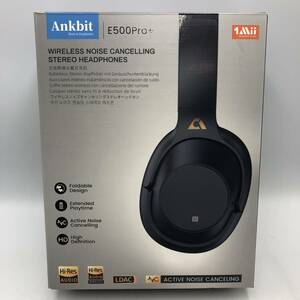 【付属品不足】Ankbit E500Pro+ ワイヤレス ヘッドホン Bluetooth ノイズキャンセリング ハイレゾ/Y12499-E1