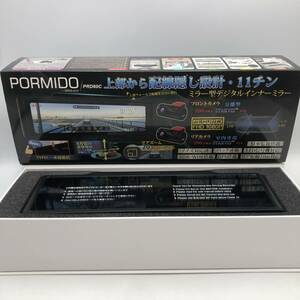 【未検品】PORMIDO ポーミド ドライブレコーダー ミラー型 11インチ デジタルインナー/Y12836-J1