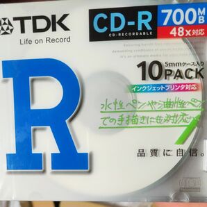 データ用CD-R 48倍速 10枚 CD-R80PWX10A