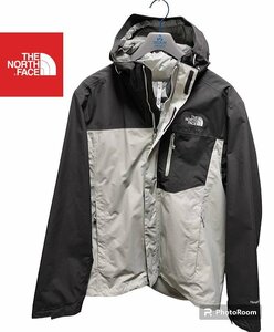 1円　中古美品　ノースフェイス　THE NORTH FACE TRICLIMATE ３IN 1 J　US-M 　日本Lサイズ　灰