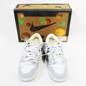 NIKE (ナイキ) OFF-WHITE × DUNK LOW 1 OF 50 ”49” / オフホワイト × ダンクロー DM1602 123 未使用品 29cm /S00383