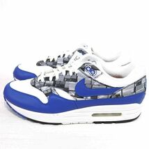 NIKE(ナイキ) AIR MAX 1 PRNT “ATMOS/WE LOVE NIKE”/ エアマックス1 プリント AQ0927-100 美中古 28cm / S00490_画像3