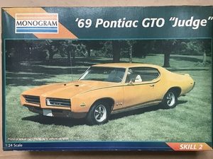 Monogram 1969 pontiac GTO judge モノグラム　1969 ポンティアック GTO ジャッジ