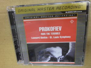 CD/ 高音質盤　MFSL　UDSACD 4003 / PROKOFIEV　IVAN THE TERRIBLE プロコフィエフ / レナード・スラットキン　セントルイス交響楽団