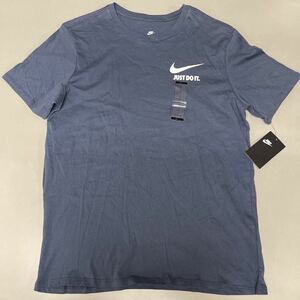 NIKE Tシャツ Lサイズ メンズ 半袖 未使用 ナイキ JUST DO IT. ロゴ トップス 綿100%