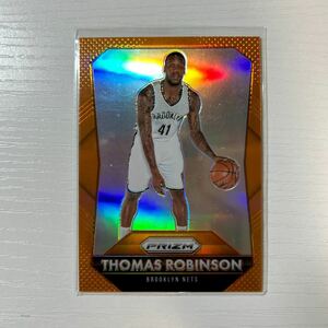 2014-15 Panini Prizm Thomas Robinson orange prizm 65枚限定