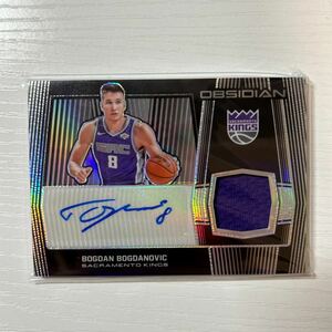 2019-20 Panini Obsidian Bogdan Bogdanovic jersey auto 99枚限定