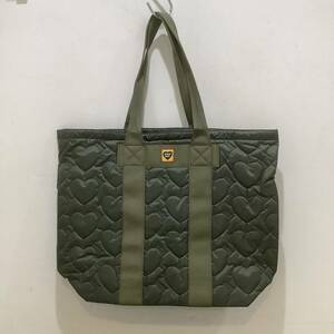 HUMAN MADE ヒューマンメイド Heart Quilting Tote ハート キルティング トート Olive Drab オリーブ ドラブ 2023A/W 638637