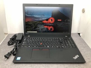 ジャンク【Lenovo】ThinkPad L590 20Q8S2HN00 Corei5-8265U 8GB SSD256GB Windows10Pro 15.6inch FHD 中古ノートPC クリックパッド押込不良