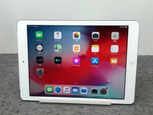 【Apple】iPad Air Wi-Fi + Cellular MD794J/A A1475 SIMロックSoftbank 容量16GB シルバー iOS12.5.7 初期化済 中古タブレット