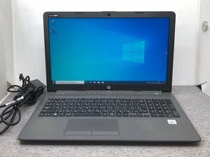 【hp】難有 250 G7 Notebook PC Corei5-1035G1 8GB SSD512GB NVMe Windows10Pro 15.6インチ 中古ノートPC USBx1NG、イヤホン、スピーカーNG