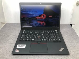 【Lenovo】ThinkPad X395 20NMS1K80P AMD Ryzen 5 PRO 3500U 8GB SSD256GB NVMe WEBカメラ Bluetooth Windows10 Pro 13.3inch 中古ノートPC