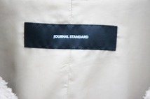 JOURNAL STANDARD ジャーナルスタンダード ボア フリース ジャケット ジップ ブルゾン 薄茶 1030N_画像5