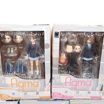 未開封品 figma 平沢憂 004 平沢唯 057 秋山澪 058 琴吹紬 059 田井中律 060 制服Ver 5体セット まとめ売り けいおん マックスファクトリー_画像2