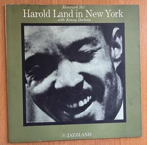 US盤オリジナルHarold Land ハロルド・ランドEastward Ho! Harold Land In New York DG JLP33
