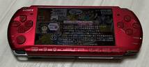 SONY PlayStation ポータブル　PSP-3000 本体のみ　ラディアント　レッド_画像1