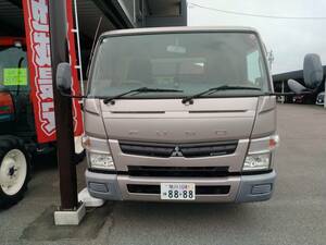  selling out Mitsubishi Canter Heisei era 24 year TKG-FEB50 load capacity 2 ton capacity 3 name 16 ten thousand kilo long jack bottom floor low . peace 6 year 7 month full period 