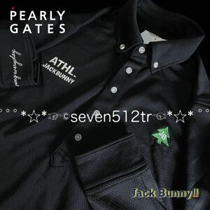 本物 新品 3930596 PEARLY GATESパーリーゲイツ/ジャックバニー 6(サイズLL)超人気 アートピケ・ボタンダウン長袖シャツ