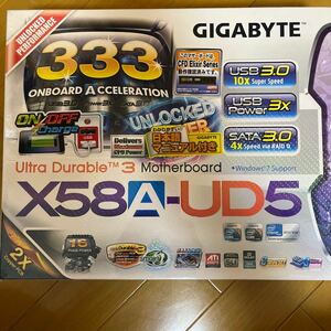 GIGABYTE GA-X58A-UD5 と core i7 920