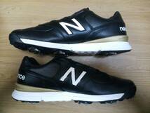 ★美品★NEW BALANCE GOLF ニューバランス MGB574B2 27.5㎝ 84_画像9