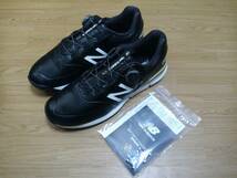 ★美品★NEW BALANCE GOLF ニューバランス MGB574B2 27.5㎝ 84_画像1