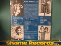 Jackie Wilson ： S.R.O. LP // 新品 / 5点で送料無料_画像2
