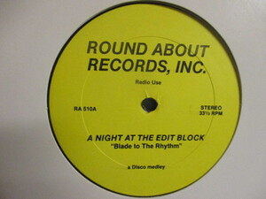 ★ VA( Laura Lee + O'Jays ： Money Off The Table ) 12'' ☆ c/w A Night At The Edit Block ((エレクトロ Disco Medley / ディスコ Edit