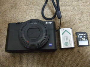  f338 ソニー/SONY Cyber-Shot DSC-RX100 デジカメ 本体　中古