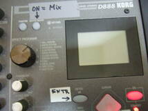 f401 8トラックMTR KORG コルグ DIGITAL RECORDING STUDIO D888 マルチトラックレコーダー ミキサー レコーディング 中古　未確認 現状品_画像3