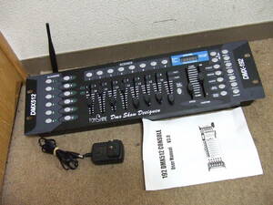 f510 JM-C08 DMX192 コントローラー Professional DMX512 Equipment 中古　本体　未確認　現状品