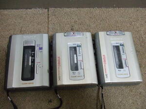 f549 SONY ソニー テープレコーダー TCS-600/TCM-500 　３台セット　まとめ/まとめて　中古 ジャンク