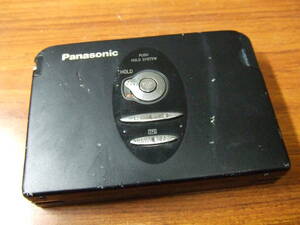 f707 Panasonic/パナソニック RQ-SX33 ポータブルカセットプレーヤー 未確認　本体　中古　ジャンク