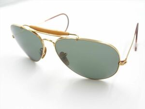 【正規品】14005d 1円 Ray-Ban レイバン B&L ボシュロム 62□14 ヴィンテージ アビエーター サングラス 幅135mm