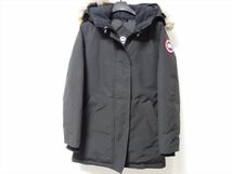 【正規品】14677Bb CANADA GOOSE カナダグース 3037LA Victoria Parka Fusion ダウンファーコート レディース サイズXS_画像1