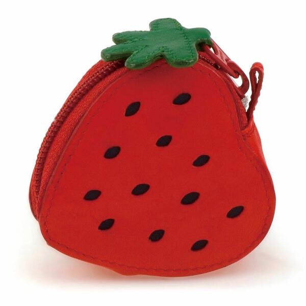 mywalit ウォレット Fruits Strawberry Purse ストロベリーパース/レッド