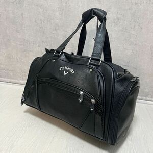 美品　キャロウェイ　Callaway 黒　ボストンバッグ　ゴルフバッグ　ブラック　良品　旅行バッグ