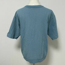 ギャップ　GAP Tシャツ 半袖　くすみブルー　ポケット付き　スウェットTシャツ　くすみカラー　半袖Tシャツ　丸首_画像6