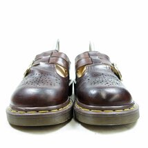 英国製　UK5　24cm相当　Dr.Martens MARY JANE ドクターマーチン　メリージェーン　革靴　ローファー　イングランド製　ブラウン　茶/U9343_画像3