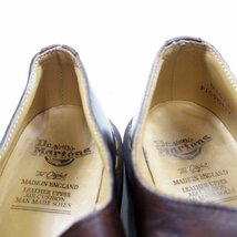 英国製　UK5　24cm相当　Dr.Martens MARY JANE ドクターマーチン　メリージェーン　革靴　ローファー　イングランド製　ブラウン　茶/U9343_画像8