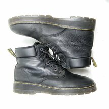 UK8　27cm相当　Dr.Martens　ドクターマーチン　インダストリアル　ワークブーツ　編み上げ　7ホール　ブラック　黒/U9391_画像5