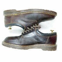 英国製　UK8　27cm相当　Dr.Martens　ドクターマーチン　5ホール　シューズ　ブーツ　イエローステッチ　イングランド製　ブラウン/U9442_画像4