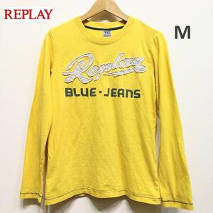 REPLAY リプレイ メンズ ロンT Mサイズ