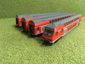 Fleischmann DB Regio Commuter train 4両セット