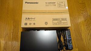 パナソニック/Panasonic 録画機能付き スカパープレミアムサービス チューナー DVR HDD500GB Wifi搭載 TZ-WR500P