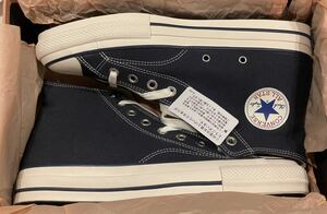 ★1円スタート★【新品】CONVERSE ADDICT CHUCK TAYLOR CANVAS HI 1SD145 NAVY BLUE 27.5cm 国内正規 nike neighborhood wtaps supreme