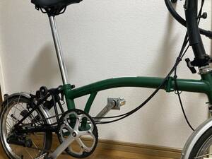 ブロンプトン BROMPTON C Line Explore Low Handlebar グリーン