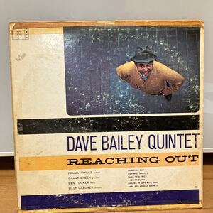 【LP】オリジ★デイブ・ベイリー / Dave Bailey / リーチング・アウト/ Reaching Out / US盤 / Jazztime JT-003 MONO