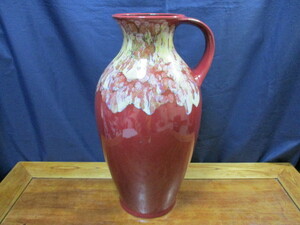 * запад Германия 1970 год примерно Bay Keramik держать рука есть ваза керамика украшение цветок основа ваза для цветов орнамент . Vintage интерьер *